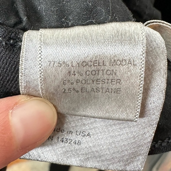 REFORMATION Black High Waist Skinny Jeans Size 25 - Picture 6 of 7